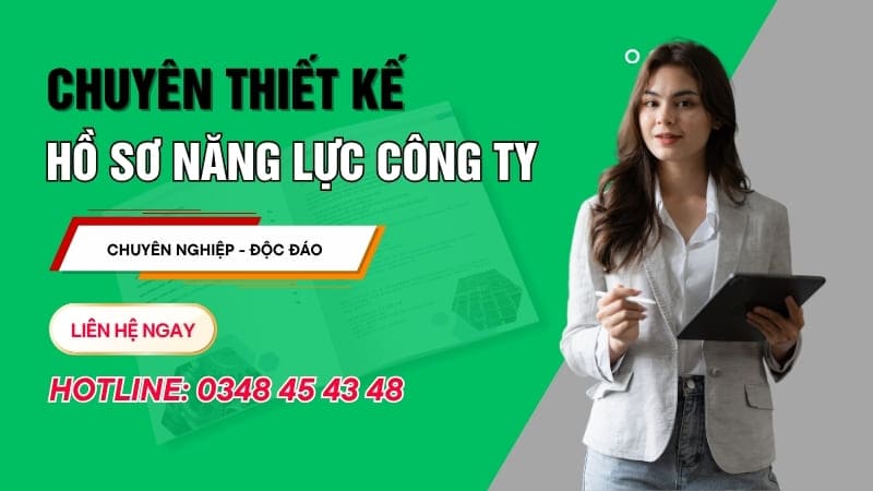 Thiết kế hồ sơ năng lực công ty xây dựng Đà Nẵng