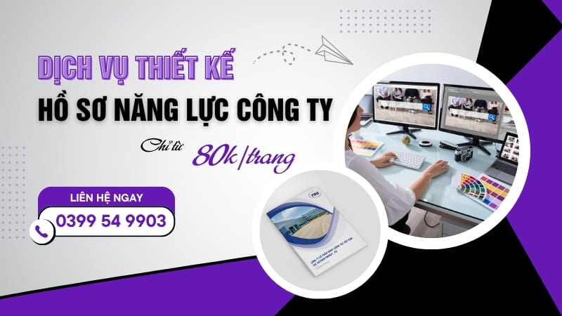 Thiết kế hồ sơ năng lực Quảng Nam
