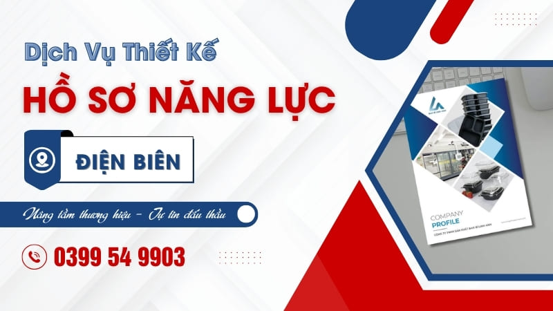 Thiết kế hồ sơ năng lực Điện Biên