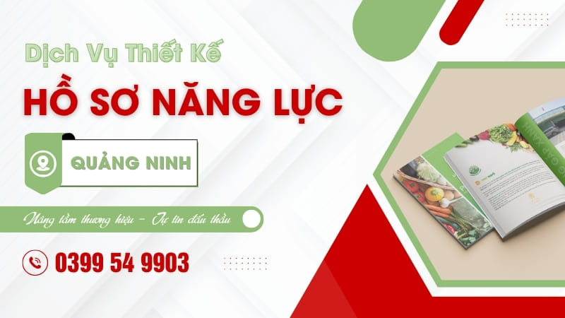 Thiết kế hồ sơ năng lực Quảng Ninh