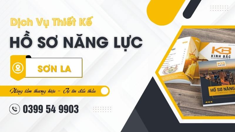 Thiết kế hồ sơ năng lực Sơn La