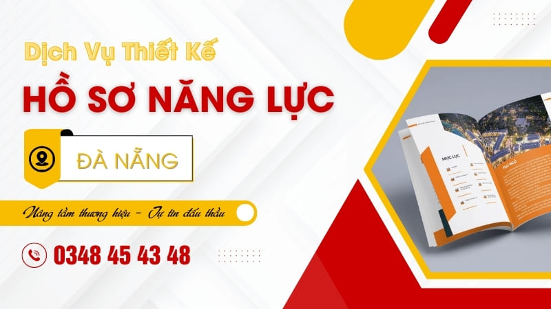 Thiết kế hồ sơ năng lực Đà Nẵng